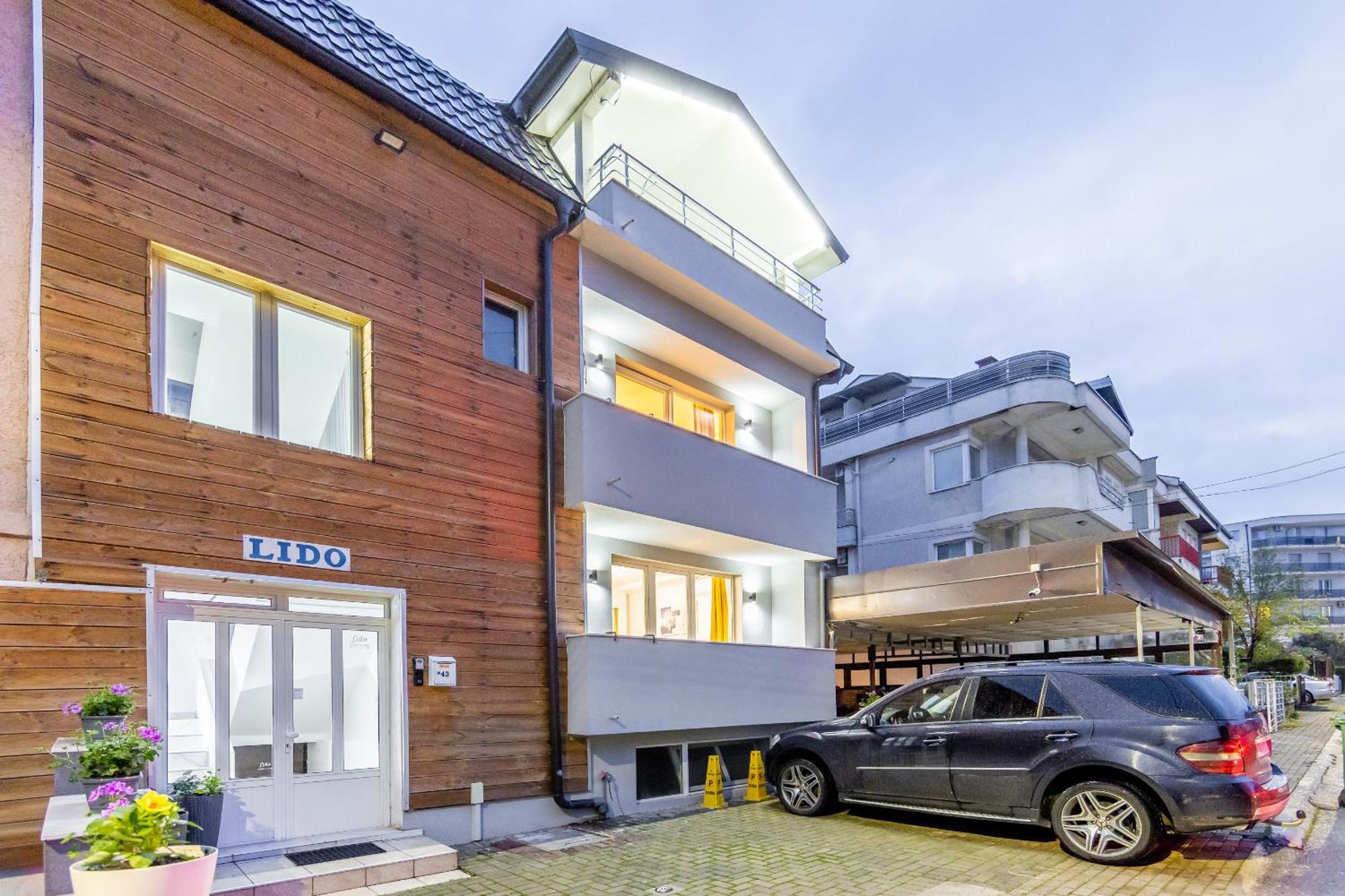 אוהריד Apartments Lido מראה חיצוני תמונה