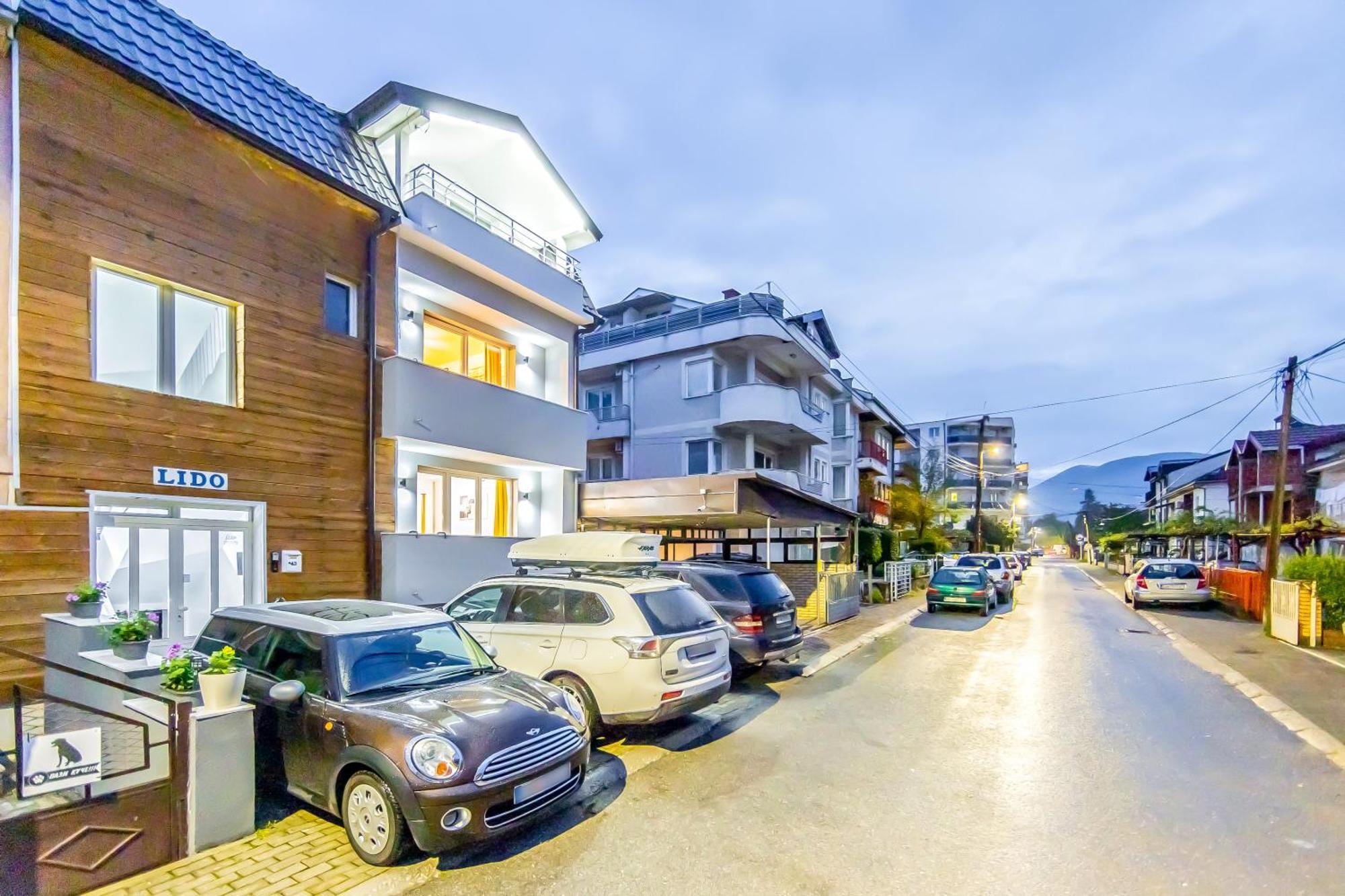 אוהריד Apartments Lido מראה חיצוני תמונה